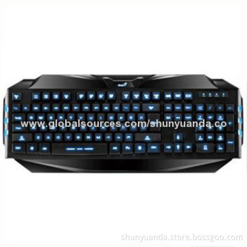 Fashion gaming keyboard 104-key keyboard keys, four-star waterproof